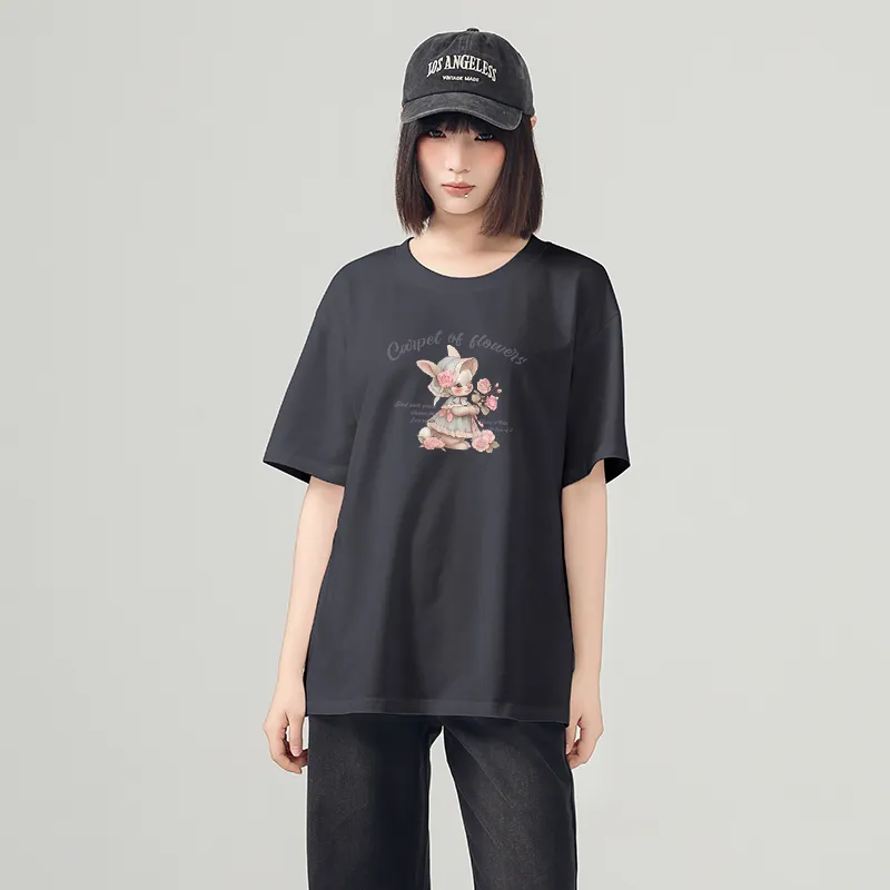 Cotton T Shirts Women's-18
