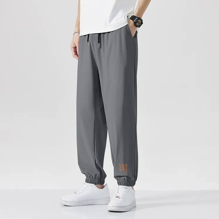 Cotton Casual Pants Unisex-3