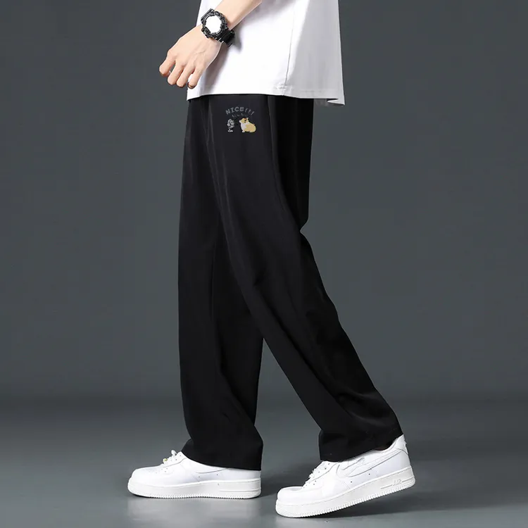 Cotton Casual Pants Unisex-7