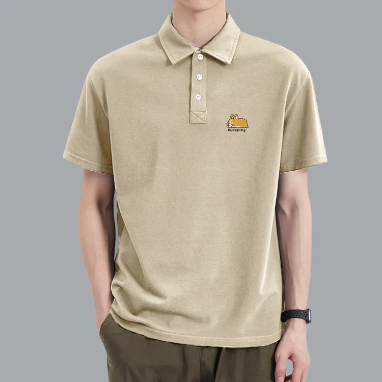Cotton Polo Shirts Unisex-5