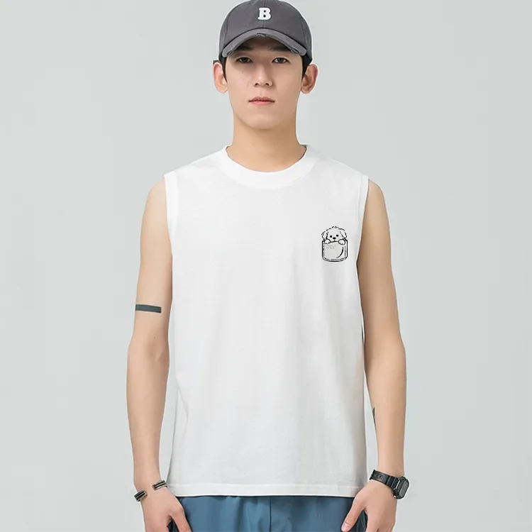 Cotton Tank Tops Unisex-10