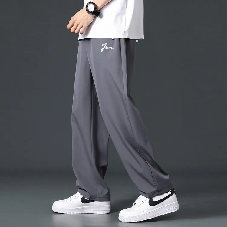 Cotton Casual Pants Unisex-4