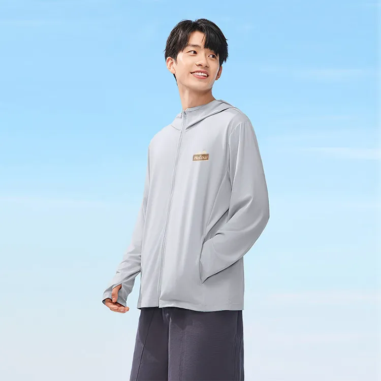 Cotton Quick Dry UV Protection Sun Protection Clothing Unisex-2
