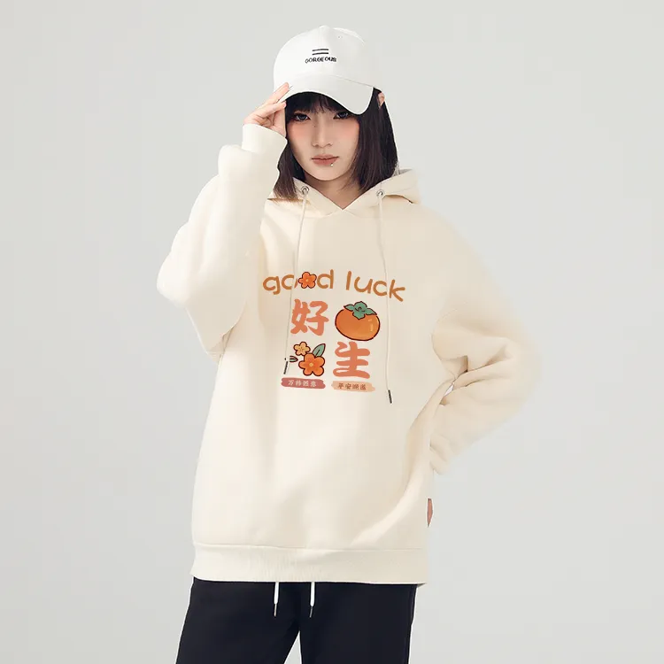 Cotton Sweatshirts Women's-11