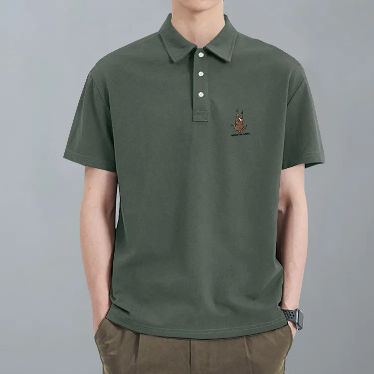 Cotton Polo Shirts Unisex-13