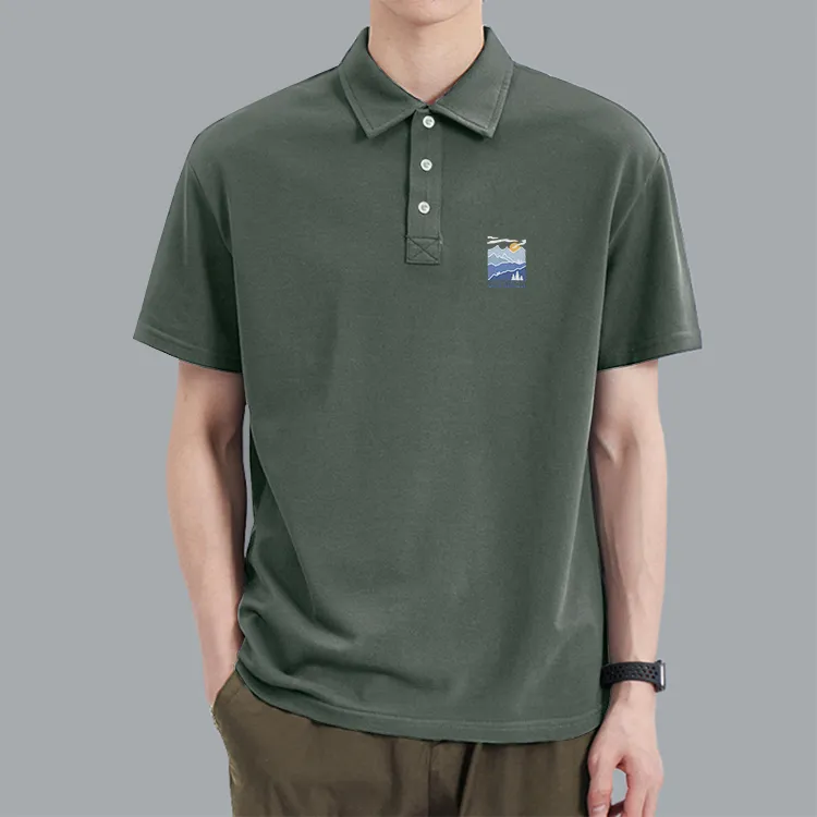 Cotton Polo Shirts Unisex-14