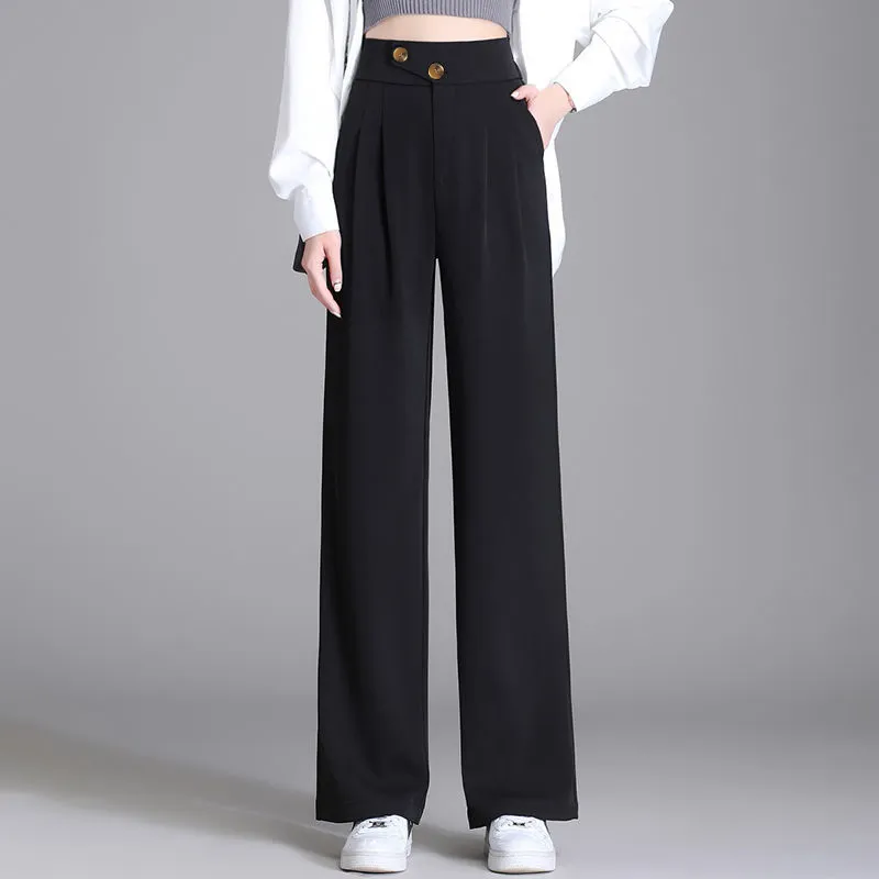 Cotton Suit Trousers Women's-1