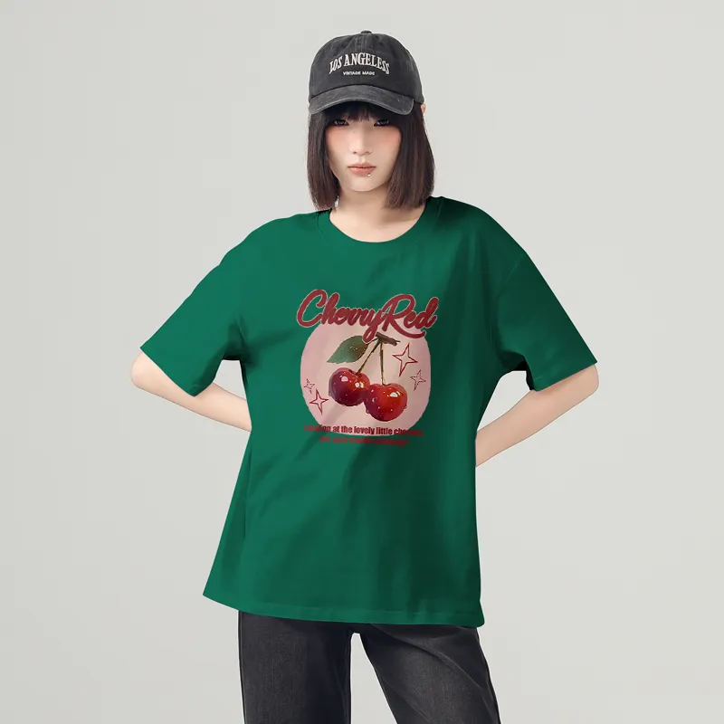 Cotton T Shirts Women's-2