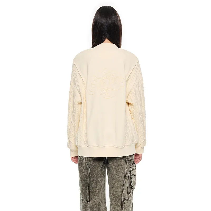 ANDREA MARTIN Sweatshirt Women's Beige-2