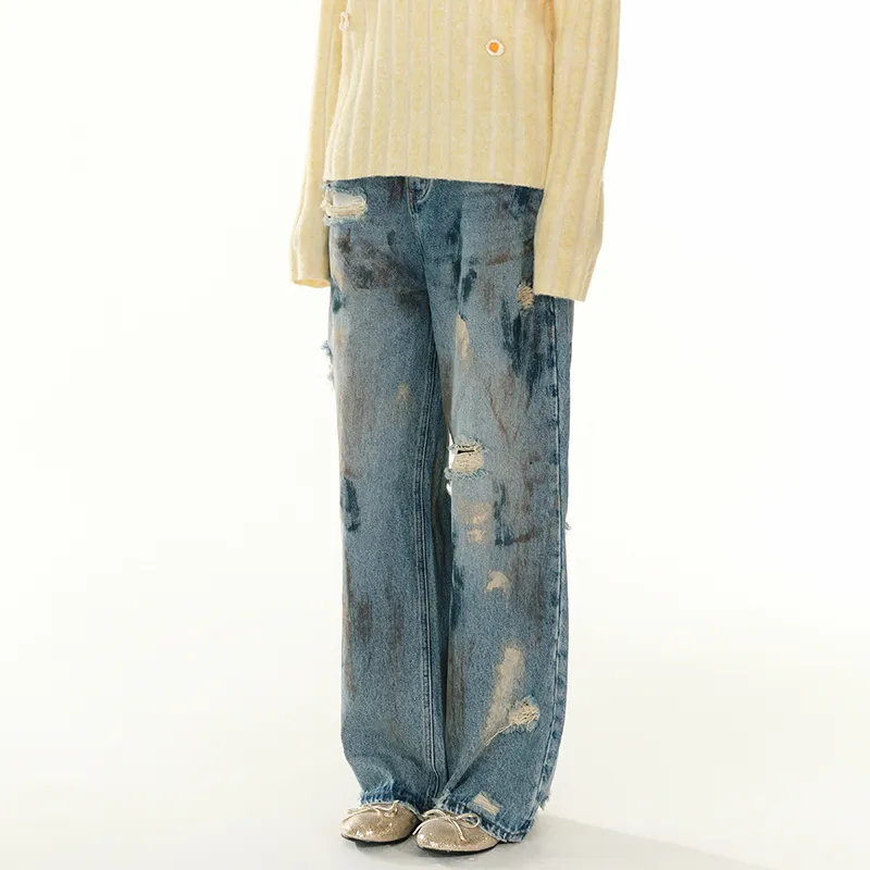 ANDREA MARTIN Jeans Women's Blue-3