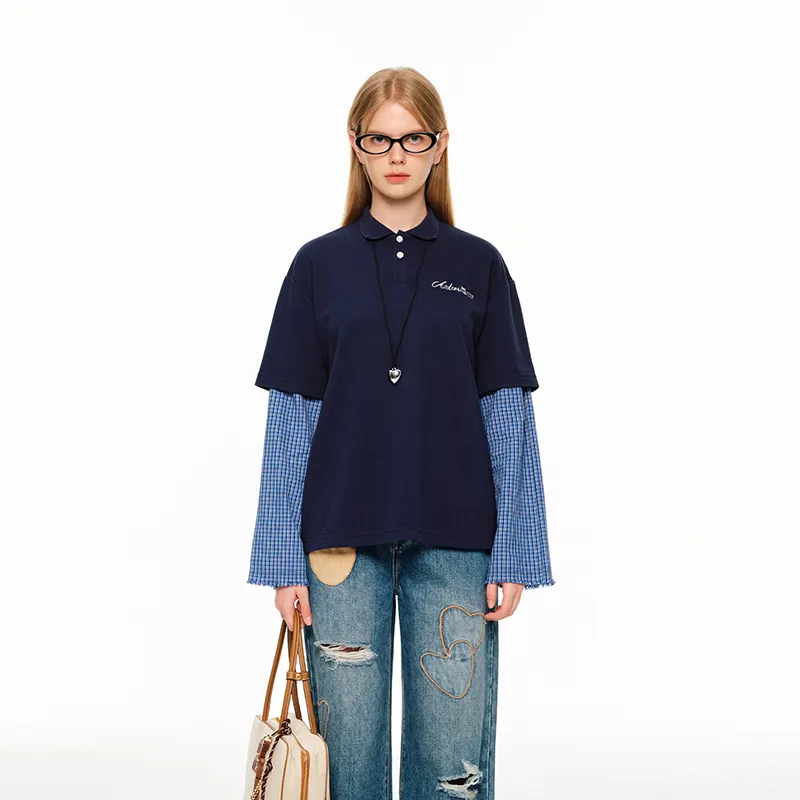 ANDREA MARTIN T Shirt Women's Navy Blue-2
