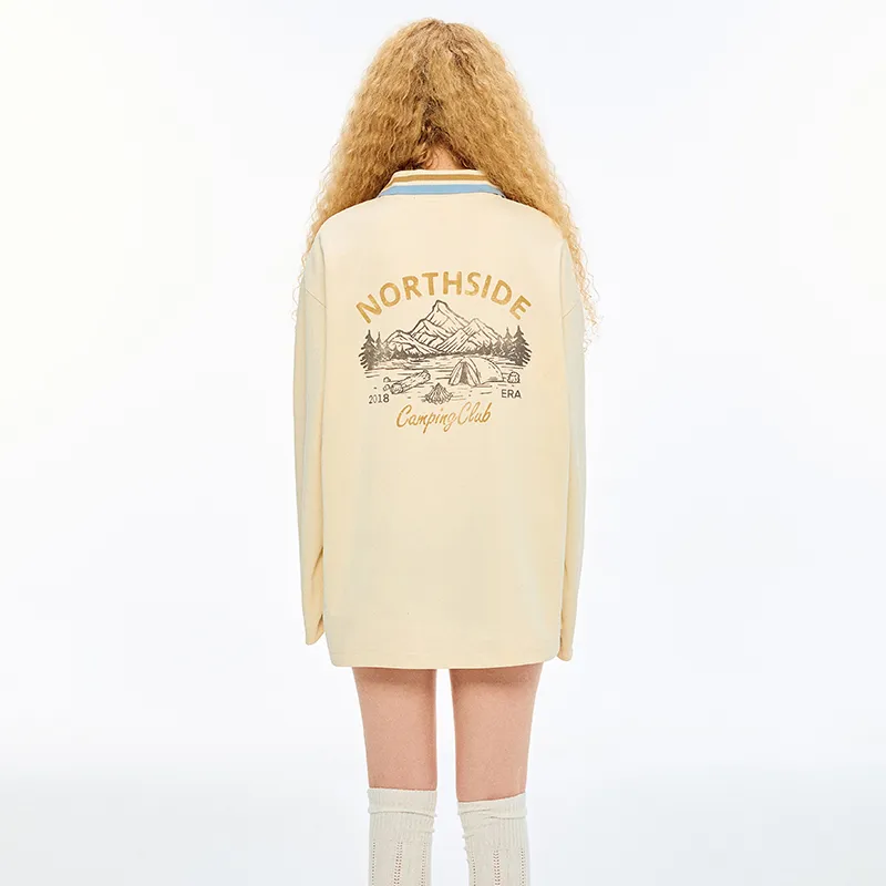 ANDREA MARTIN Sweatshirt Women's Beige-2