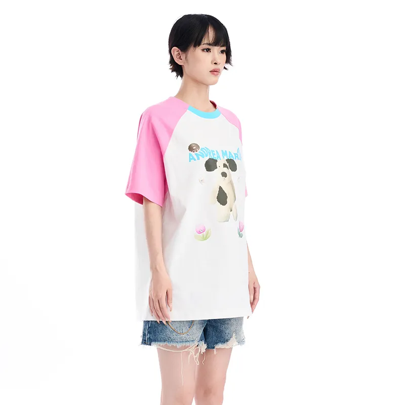ANDREA MARTIN Raglan Sleeve T Shirt Women's-9