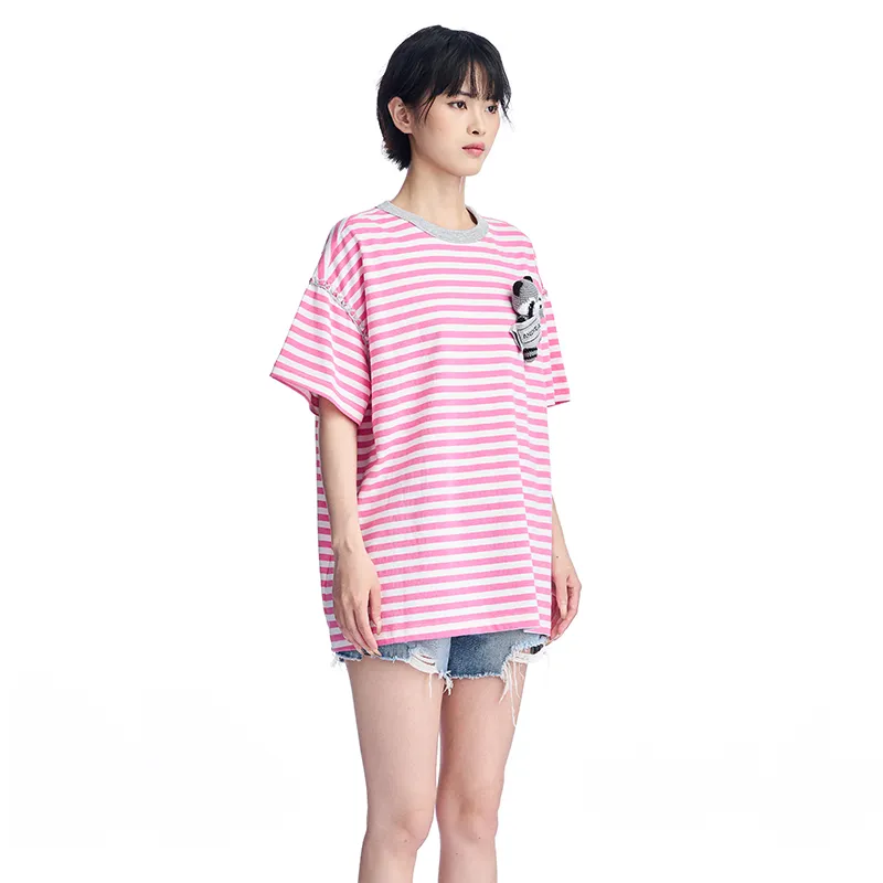 ANDREA MARTIN Raglan Sleeve T Shirt Women's-15