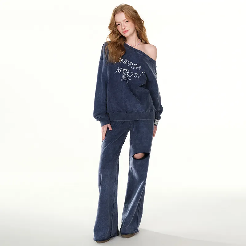 ANDREA MARTIN Sweatshirt Set Women's-10