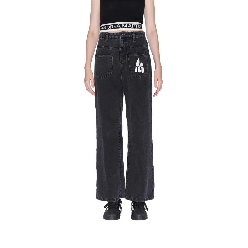 ANDREA MARTIN Jeans Women's Black-2