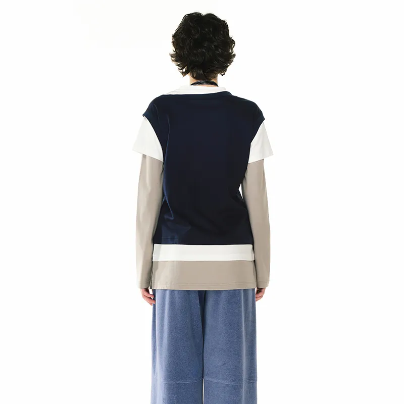 ANDREA MARTIN T Shirt Women's Navy Blue-5