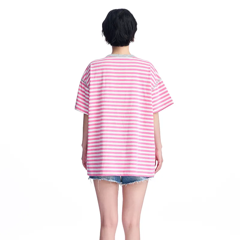ANDREA MARTIN Raglan Sleeve T Shirt Women's-17