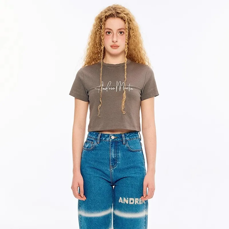 ANDREA MARTIN T Shirt Women's Gray-3