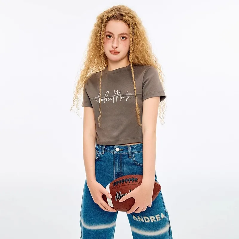 ANDREA MARTIN T Shirt Women's Gray-2