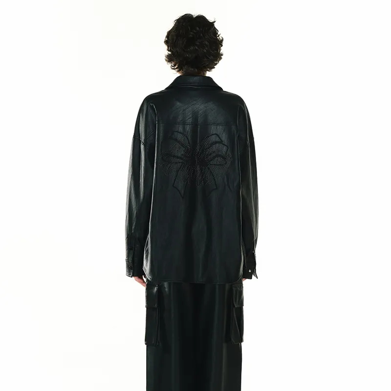 ANDREA MARTIN Leather Jacket Unisex-5