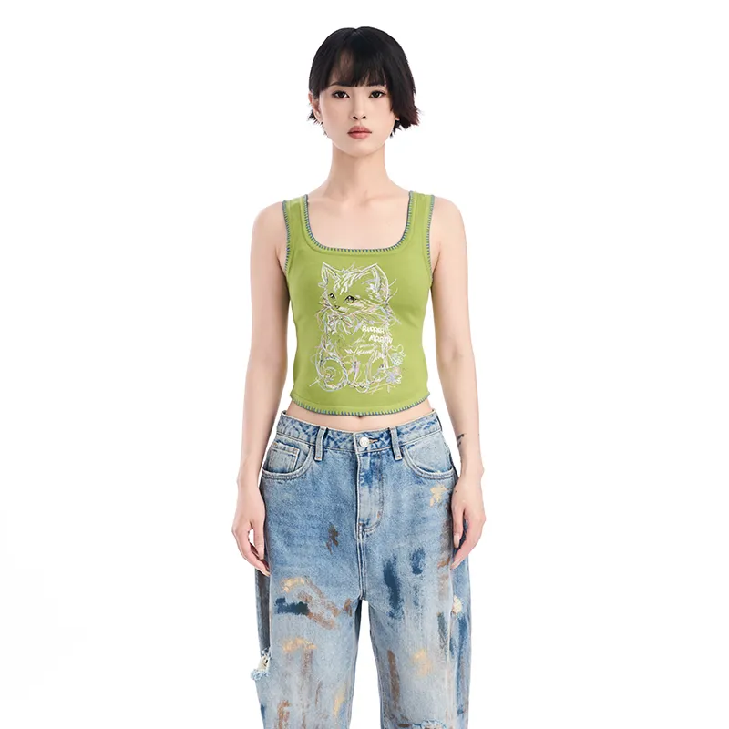 ANDREA MARTIN Tank Tops Women's-2