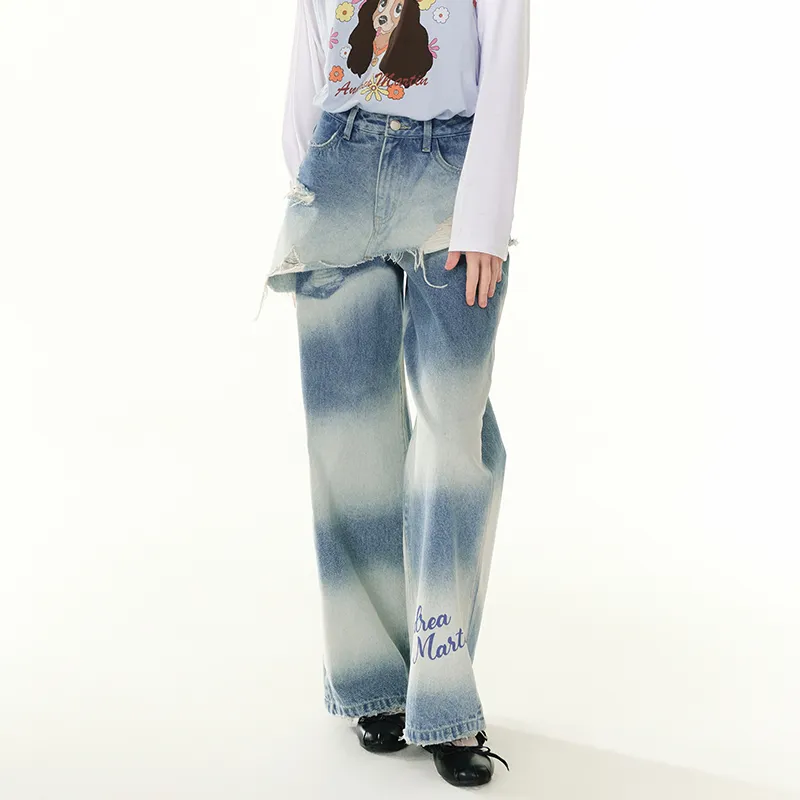 ANDREA MARTIN Jeans Women's Blue-3