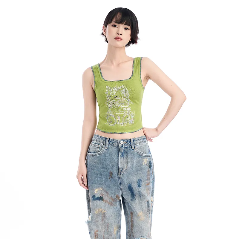 ANDREA MARTIN Tank Tops Women's-4