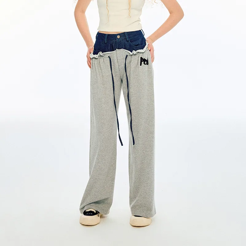 ANDREA MARTIN Casual Pants Women's Gray-2