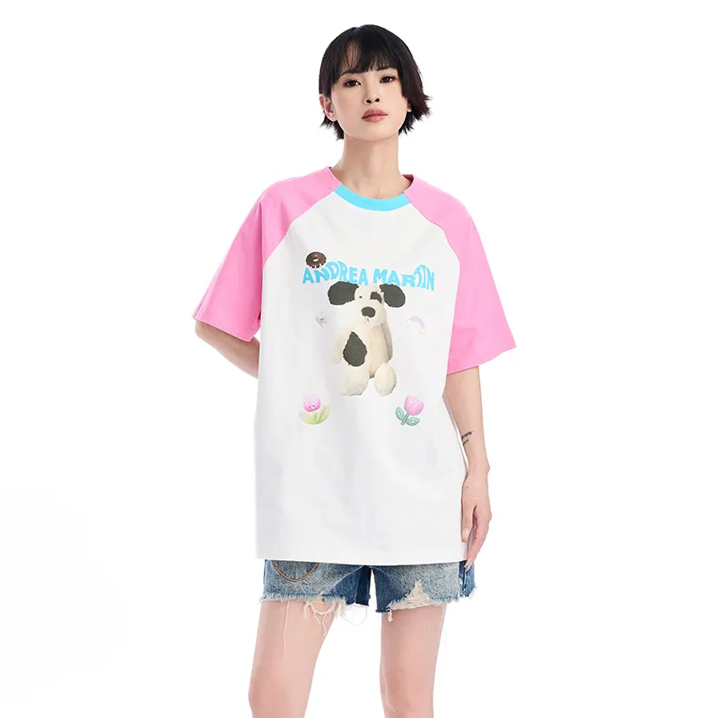 ANDREA MARTIN Raglan Sleeve T Shirt Women's-10