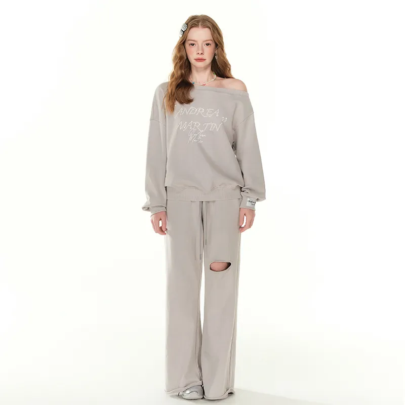 ANDREA MARTIN Sweatshirt Set Women's-2