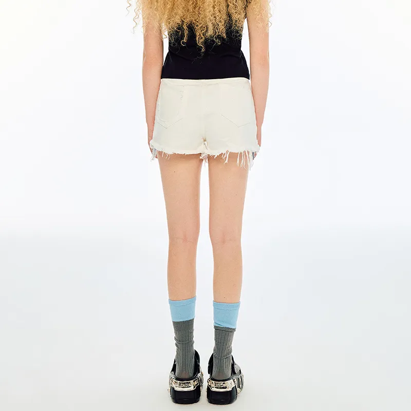 ANDREA MARTIN Denim Shorts Women's-11