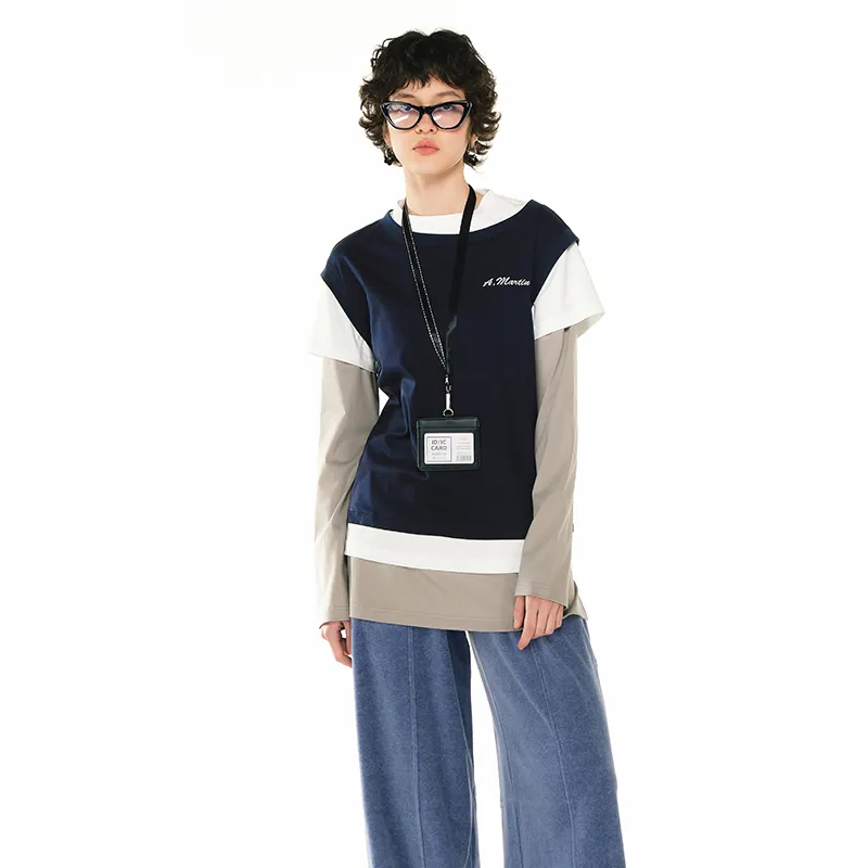 ANDREA MARTIN T Shirt Women's Navy Blue-2