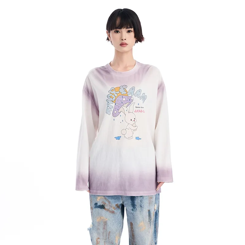 ANDREA MARTIN Raglan Sleeve T Shirt Women's-4