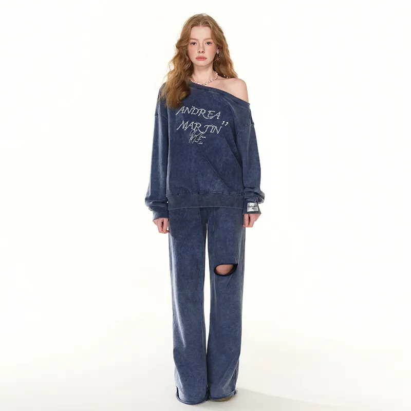 ANDREA MARTIN Sweatshirt Set Women's-8