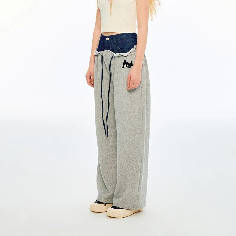 ANDREA MARTIN Casual Pants Women's Gray-4