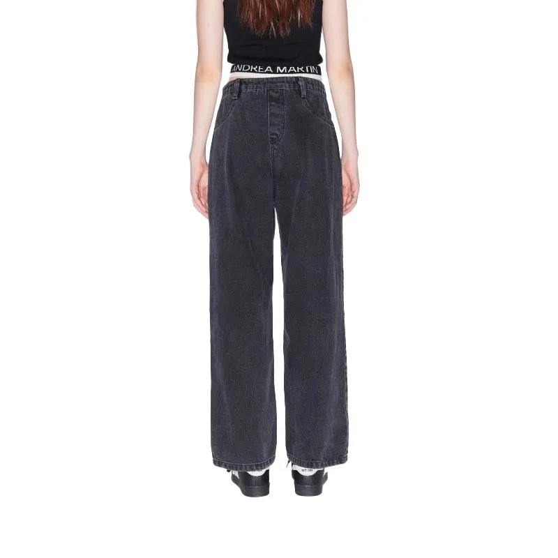 ANDREA MARTIN Jeans Women's Black-5