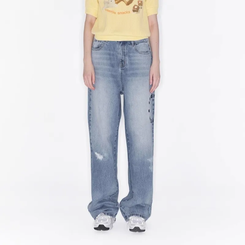 ANDREA MARTIN Jeans Women's Light Blue-2