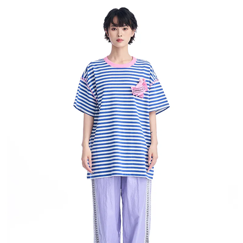 ANDREA MARTIN Raglan Sleeve T Shirt Women's-8