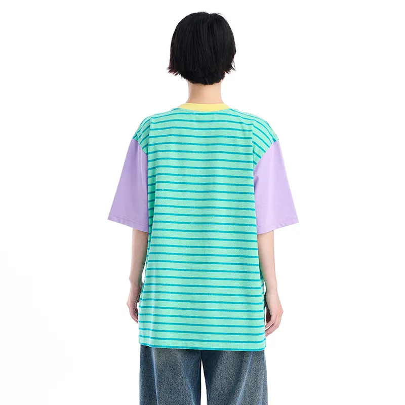 ANDREA MARTIN Drop Shoulder Sleeve T Shirt Women's-5