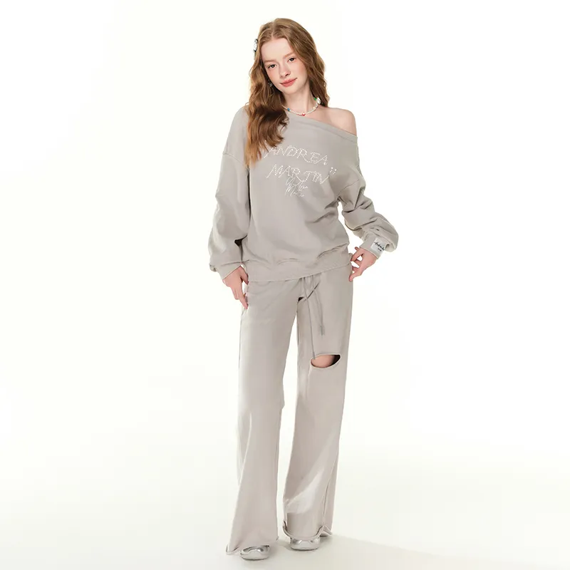 ANDREA MARTIN Sweatshirt Set Women's-3