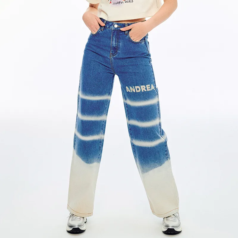 ANDREA MARTIN Jeans Women's Blue-5
