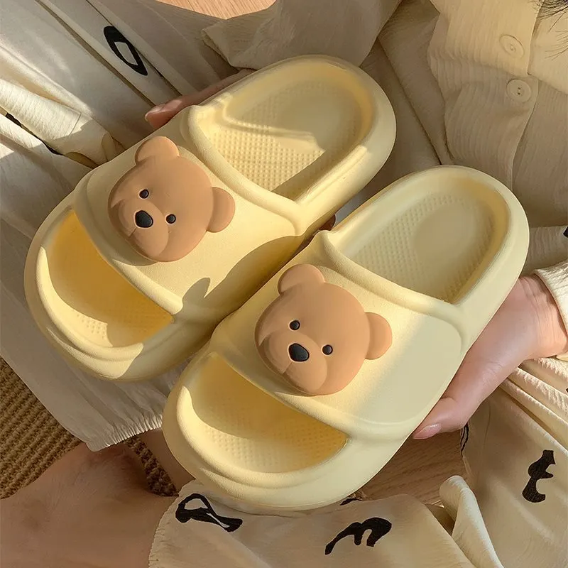 TLIT EVA Slip Resistant Odor Resistant Summer Platform Indoor Home Couple Squashy And Bouncy Feeling Slippers-5
