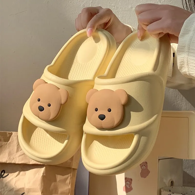 TLIT EVA Slip Resistant Odor Resistant Summer Platform Indoor Home Couple Squashy And Bouncy Feeling Slippers-3