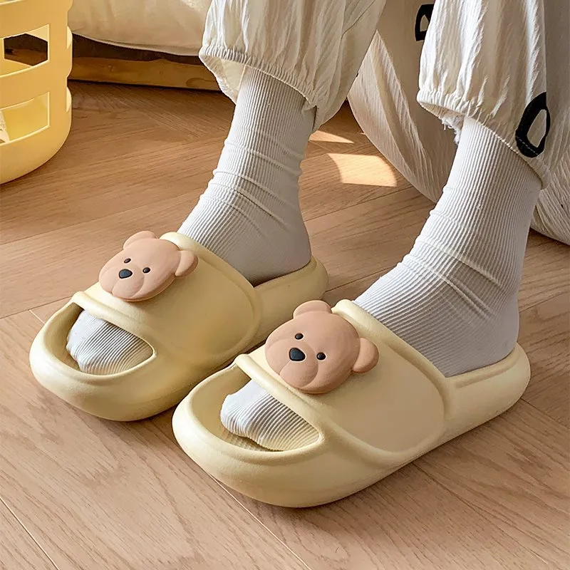 TLIT EVA Slip Resistant Odor Resistant Summer Platform Indoor Home Couple Squashy And Bouncy Feeling Slippers-4