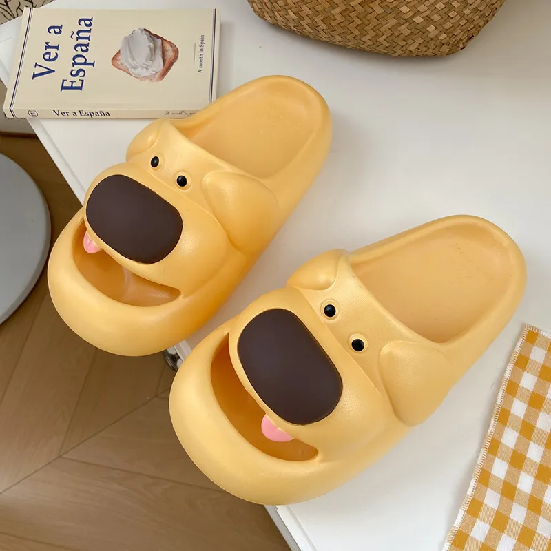 TLIT Slippers Yellow/White/Khaki-4