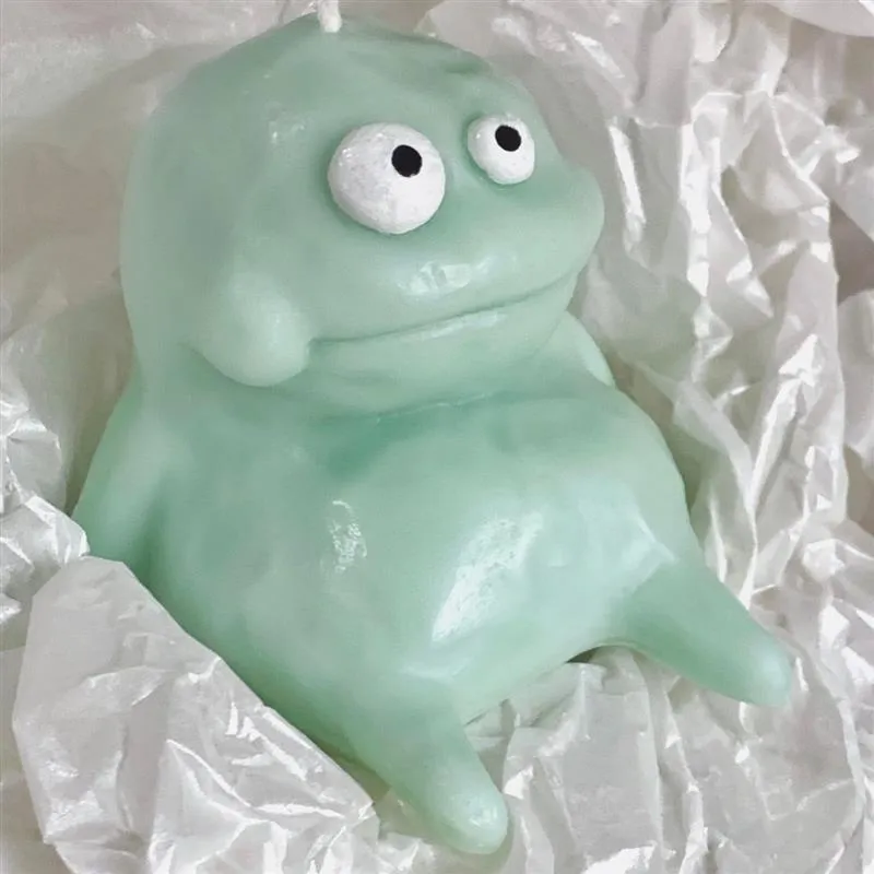 Meter Red Eye Quirky Chubby Mud Ugly Cute Scented Candle Styling Fragrance-9