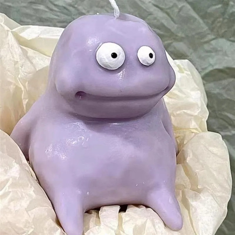 Meter Red Eye Quirky Chubby Mud Ugly Cute Scented Candle Styling Fragrance-7