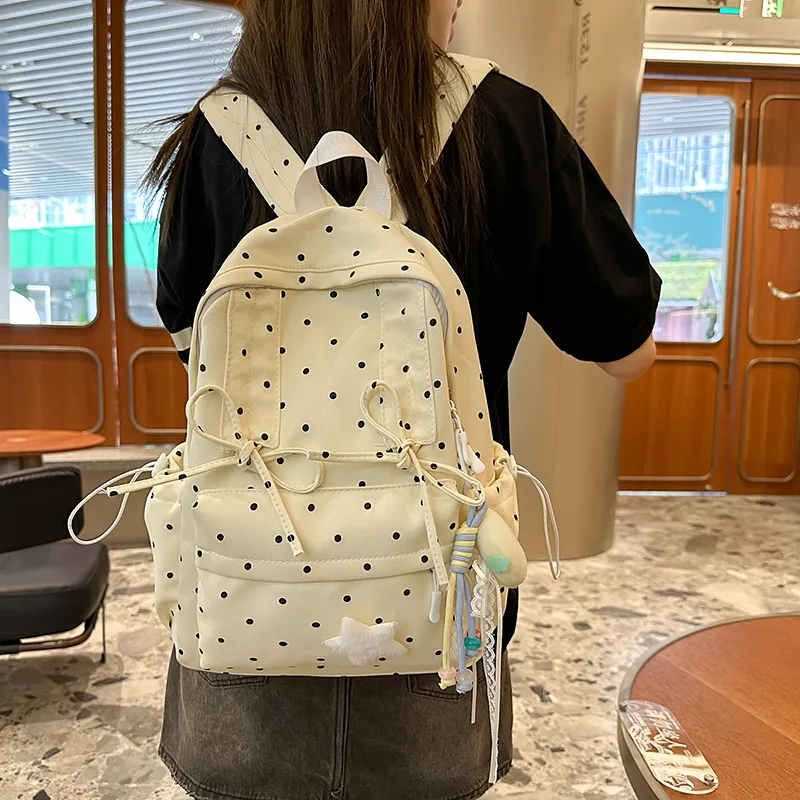 Kaka Tree Nylon Backpack Women's Multicolor-8