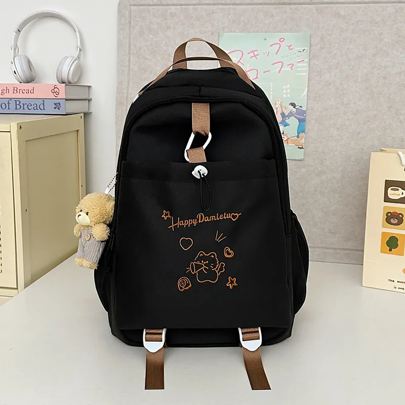 Kaka Tree Nylon Backpack Unisex Multicolor-8